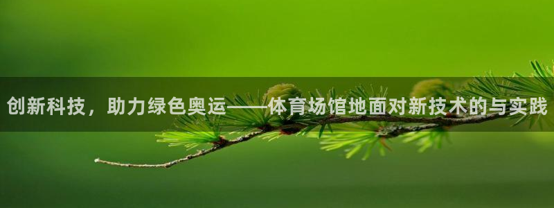 九球免费直播：创新科技，助力绿色奥运——体育场馆地面对新技术的与实践
